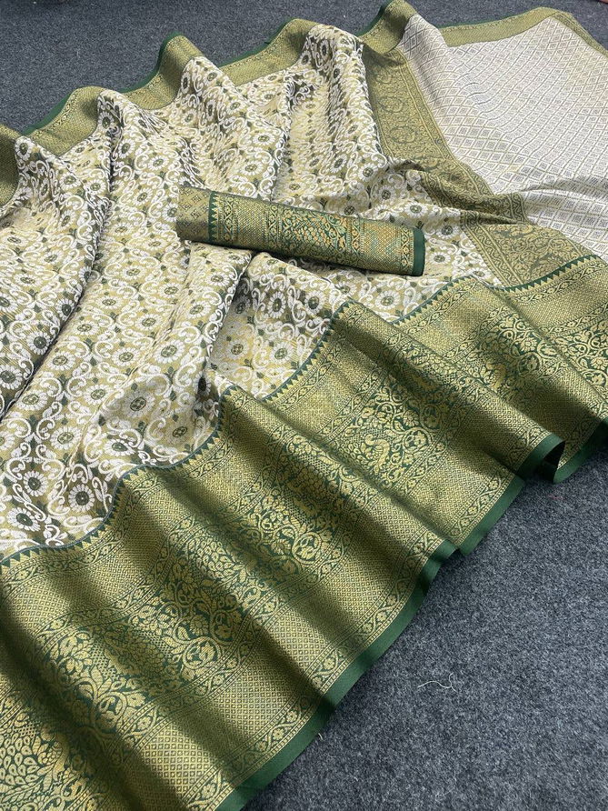  SF 699 Shubh Handloom Weaving Kanjivaram Silk Sarees Wholesale Price In Surat